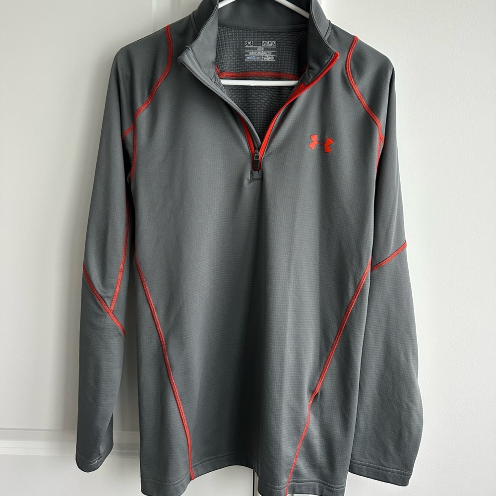 Under Armour Men's Gray Quarter Zip